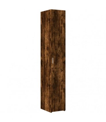 vidaXL Highboard Smoked Oak 30x42,5x185 cm Engineered Wood