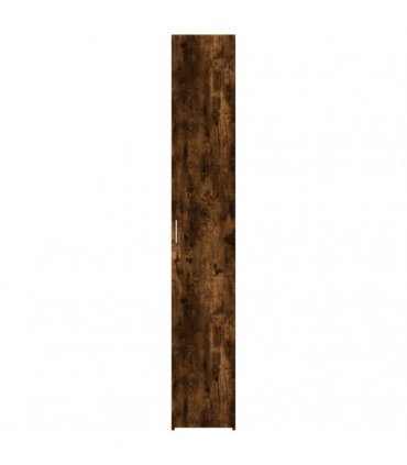 vidaXL Highboard Smoked Oak 30x42,5x185 cm Engineered Wood