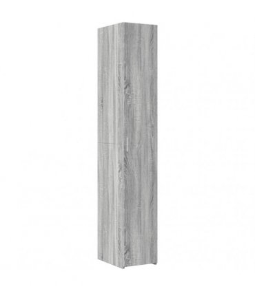 vidaXL Highboard Grey Sonoma 30x42,5x185 cm Engineered Wood