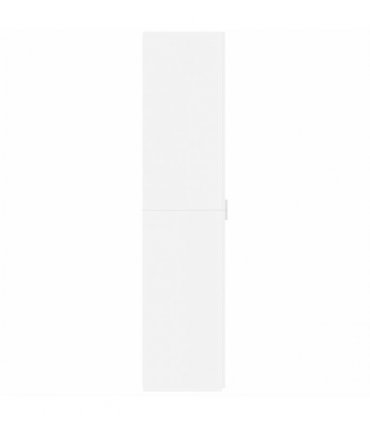 vidaXL Highboard White 40x42,5x185 cm Engineered Wood