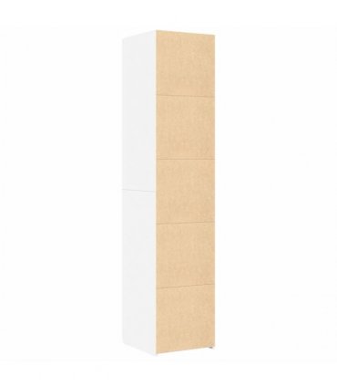 vidaXL Highboard White 40x42,5x185 cm Engineered Wood