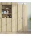 vidaXL Highboard Sonoma Oak 40x42,5x185 cm Engineered Wood