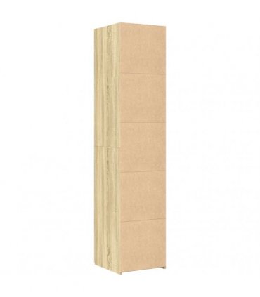 vidaXL Highboard Sonoma Oak 40x42,5x185 cm Engineered Wood
