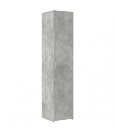 vidaXL Highboard Concrete Grey 40x42,5x185 cm Engineered Wood
