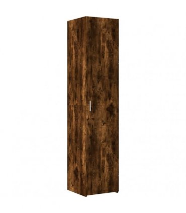 vidaXL Highboard Smoked Oak 40x42,5x185 cm Engineered Wood