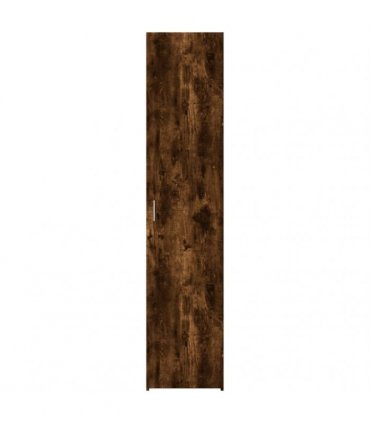 vidaXL Highboard Smoked Oak 40x42,5x185 cm Engineered Wood
