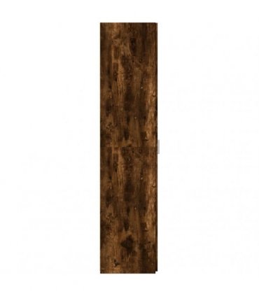 vidaXL Highboard Smoked Oak 40x42,5x185 cm Engineered Wood