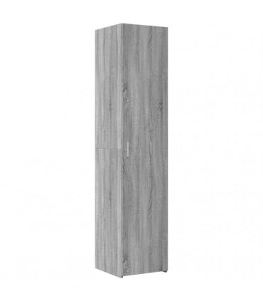 vidaXL Highboard Grey Sonoma 40x42,5x185 cm Engineered Wood