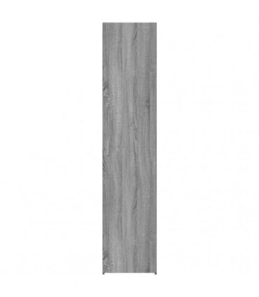 vidaXL Highboard Grey Sonoma 40x42,5x185 cm Engineered Wood