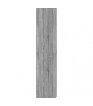 vidaXL Highboard Grey Sonoma 40x42,5x185 cm Engineered Wood