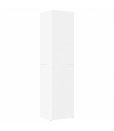 vidaXL Highboard White 45x42,5x185 cm Engineered Wood