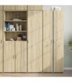 vidaXL Highboard Sonoma Oak 45x42,5x185 cm Engineered Wood