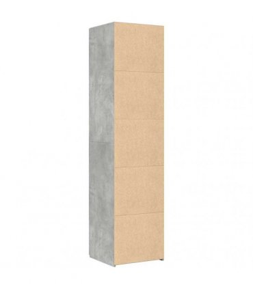 vidaXL Highboard Concrete Grey 45x42,5x185 cm Engineered Wood