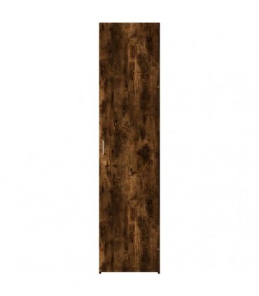 vidaXL Highboard Smoked Oak 45x42,5x185 cm Engineered Wood