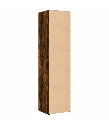 vidaXL Highboard Smoked Oak 45x42,5x185 cm Engineered Wood
