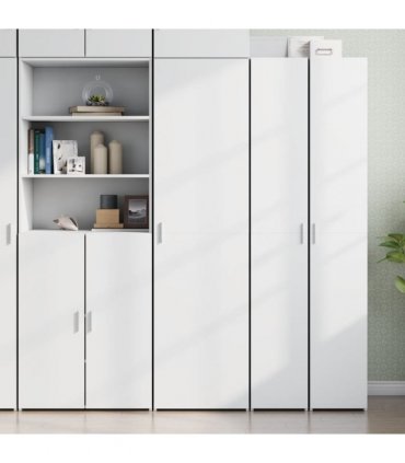 vidaXL Highboard White 50x42,5x185 cm Engineered Wood
