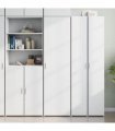 vidaXL Highboard White 50x42,5x185 cm Engineered Wood