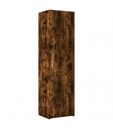 vidaXL Highboard Smoked Oak 50x42,5x185 cm Engineered Wood