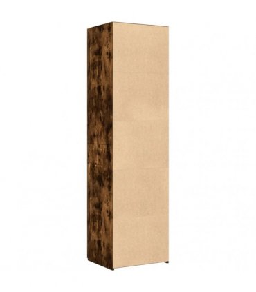 vidaXL Highboard Smoked Oak 50x42,5x185 cm Engineered Wood