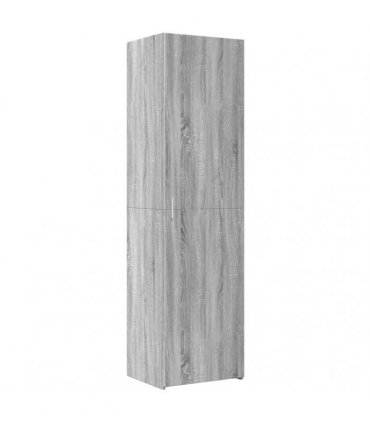 vidaXL Highboard Grey Sonoma 50x42,5x185 cm Engineered Wood