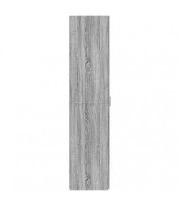 vidaXL Highboard Grey Sonoma 50x42,5x185 cm Engineered Wood