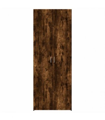 vidaXL Highboard Smoked Oak 70x42,5x185 cm Engineered Wood