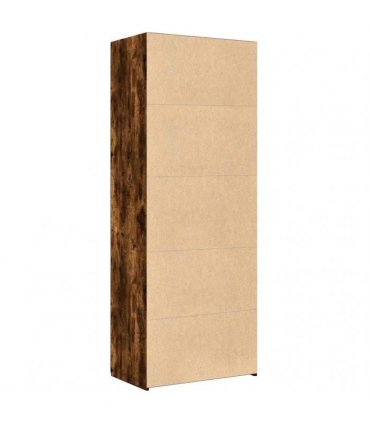 vidaXL Highboard Smoked Oak 70x42,5x185 cm Engineered Wood