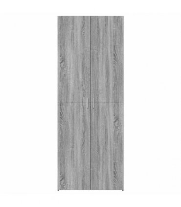 vidaXL Highboard Grey Sonoma 70x42,5x185 cm Engineered Wood
