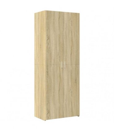 vidaXL Highboard Sonoma Oak 70x42,5x185 cm Engineered Wood