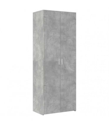 vidaXL Highboard Concrete Grey 70x42,5x185 cm Engineered Wood