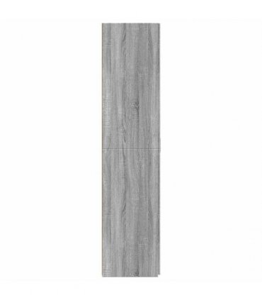 vidaXL Highboard Grey Sonoma 70x42,5x185 cm Engineered Wood