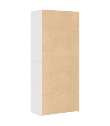 vidaXL Highboard White 80x42,5x185 cm Engineered Wood
