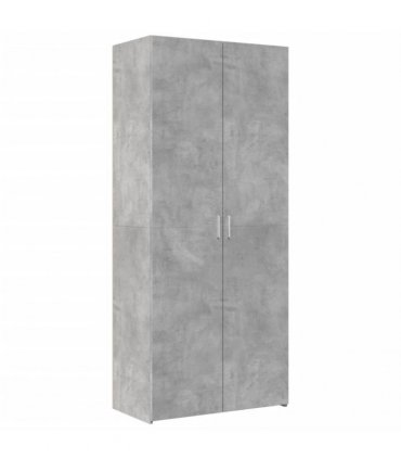 vidaXL Highboard Concrete Grey 80x42,5x185 cm Engineered Wood