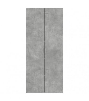 vidaXL Highboard Concrete Grey 80x42,5x185 cm Engineered Wood