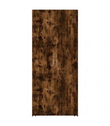 vidaXL Highboard Smoked Oak 80x42,5x185 cm Engineered Wood
