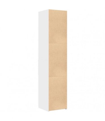 vidaXL Highboard White 40x42,5x185 cm Engineered Wood