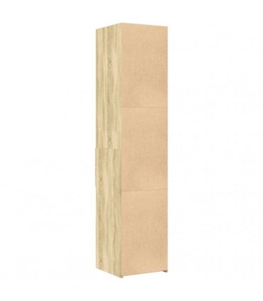 vidaXL Highboard Sonoma Oak 40x42,5x185 cm Engineered Wood