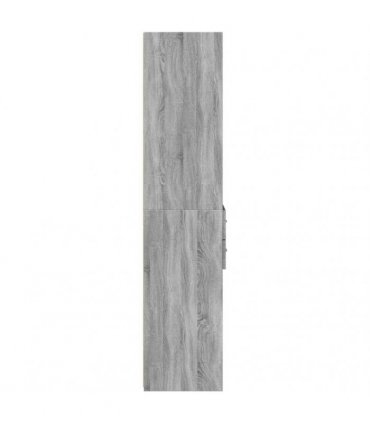 vidaXL Highboard Grey Sonoma 40x42,5x185 cm Engineered Wood