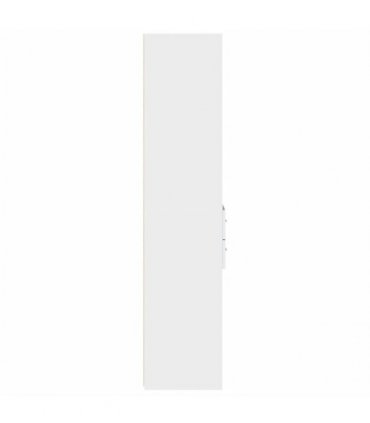 vidaXL Highboard White 45x42,5x185 cm Engineered Wood