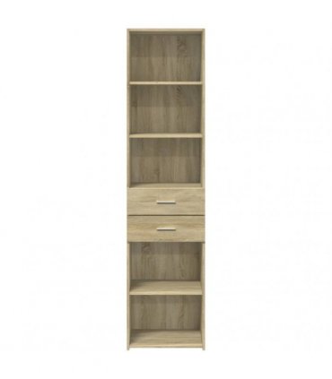 vidaXL Highboard Sonoma Oak 45x42,5x185 cm Engineered Wood