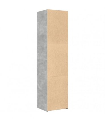 vidaXL Highboard Concrete Grey 45x42,5x185 cm Engineered Wood