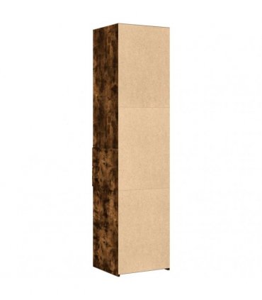 vidaXL Highboard Smoked Oak 45x42,5x185 cm Engineered Wood
