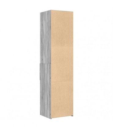 vidaXL Highboard Grey Sonoma 45x42,5x185 cm Engineered Wood