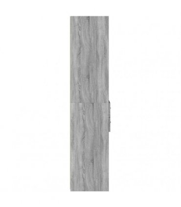 vidaXL Highboard Grey Sonoma 45x42,5x185 cm Engineered Wood