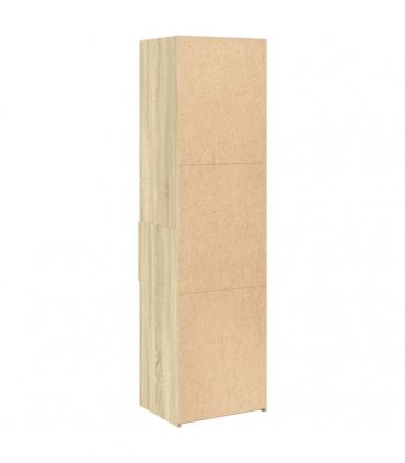 vidaXL Highboard Sonoma Oak 50x42,5x185 cm Engineered Wood