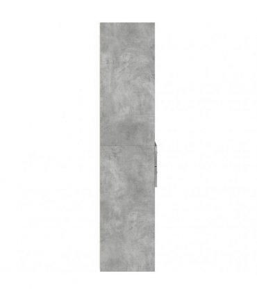 vidaXL Highboard Concrete Grey 50x42,5x185 cm Engineered Wood