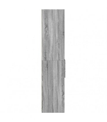 vidaXL Highboard Grey Sonoma 50x42,5x185 cm Engineered Wood