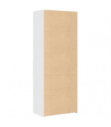vidaXL Highboard White 70x42,5x185 cm Engineered Wood