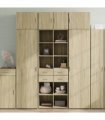 vidaXL Highboard Sonoma Oak 70x42,5x185 cm Engineered Wood