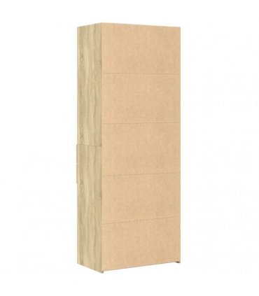 vidaXL Highboard Sonoma Oak 70x42,5x185 cm Engineered Wood